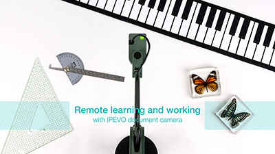 How the IPEVO document camera improves remote learning and working