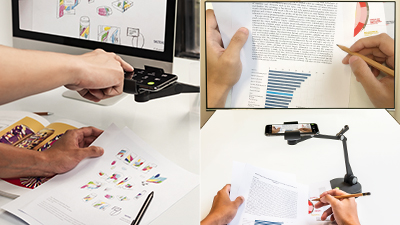Creating an inclusive learning and collaboration environment for the Visually Impaired with IPEVO iDocCam App